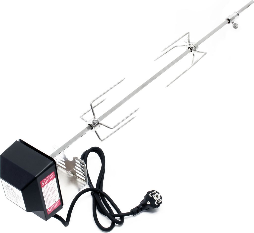 Grilovací rožeň 70 cm 230V z nehrdzavejúcej ocele, vrátane Obrázok produktu 