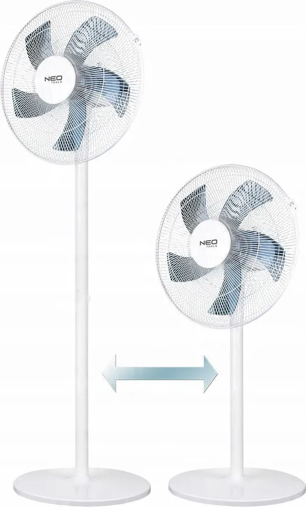 Ventilatore Piantana 50W 40cm Bianco - Prezzo Imbattibile e Potenza