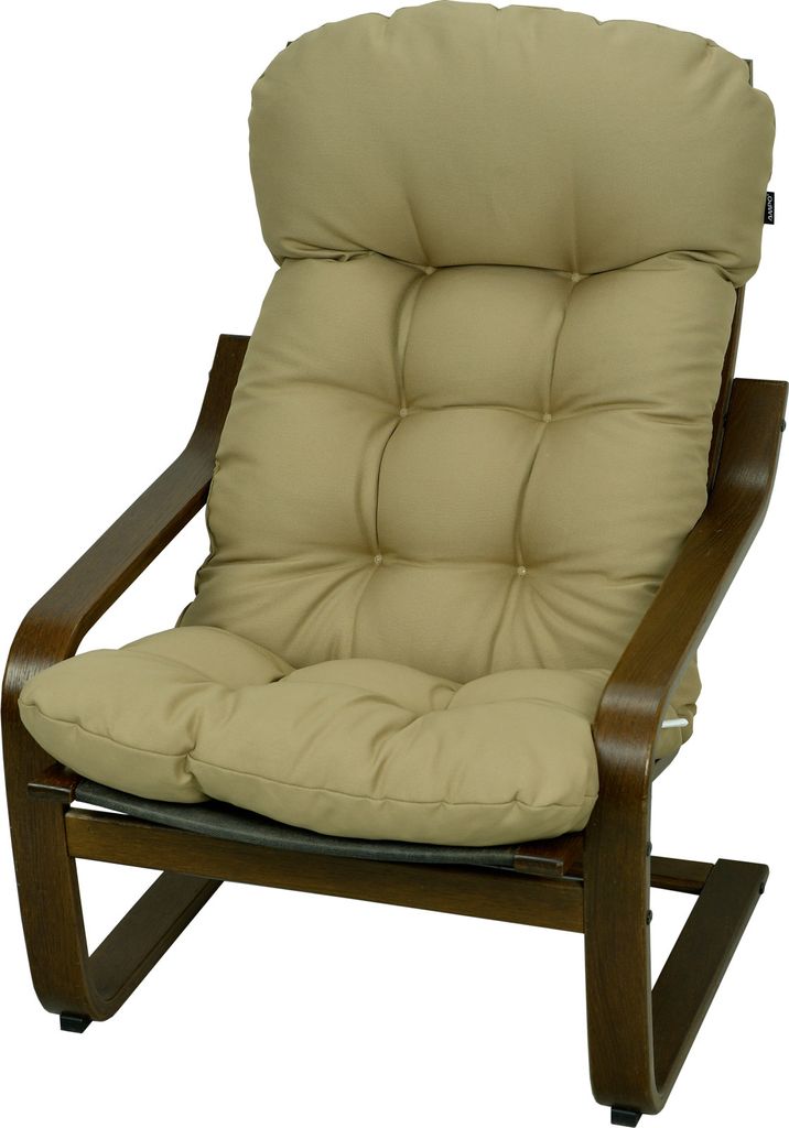 AMPO Polsterkissen für IKEA POANG PELLO Wohnsessel, IKEA Kissen 10 cm