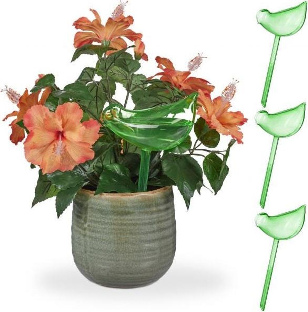 Selbstbewässernde Vögel im 4er-Set