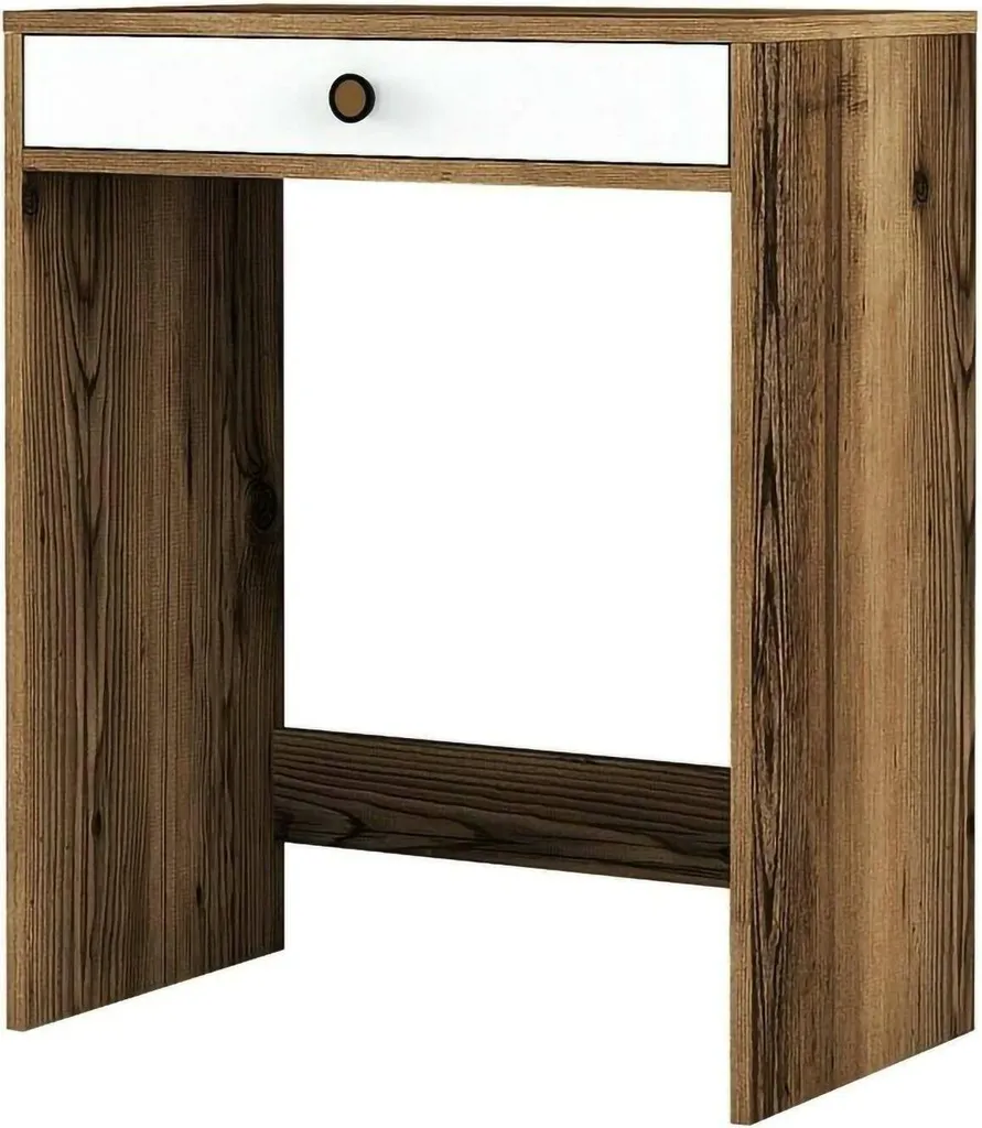 Console étroite pour entrée ou couloir Bedonia bois marron 70 cm