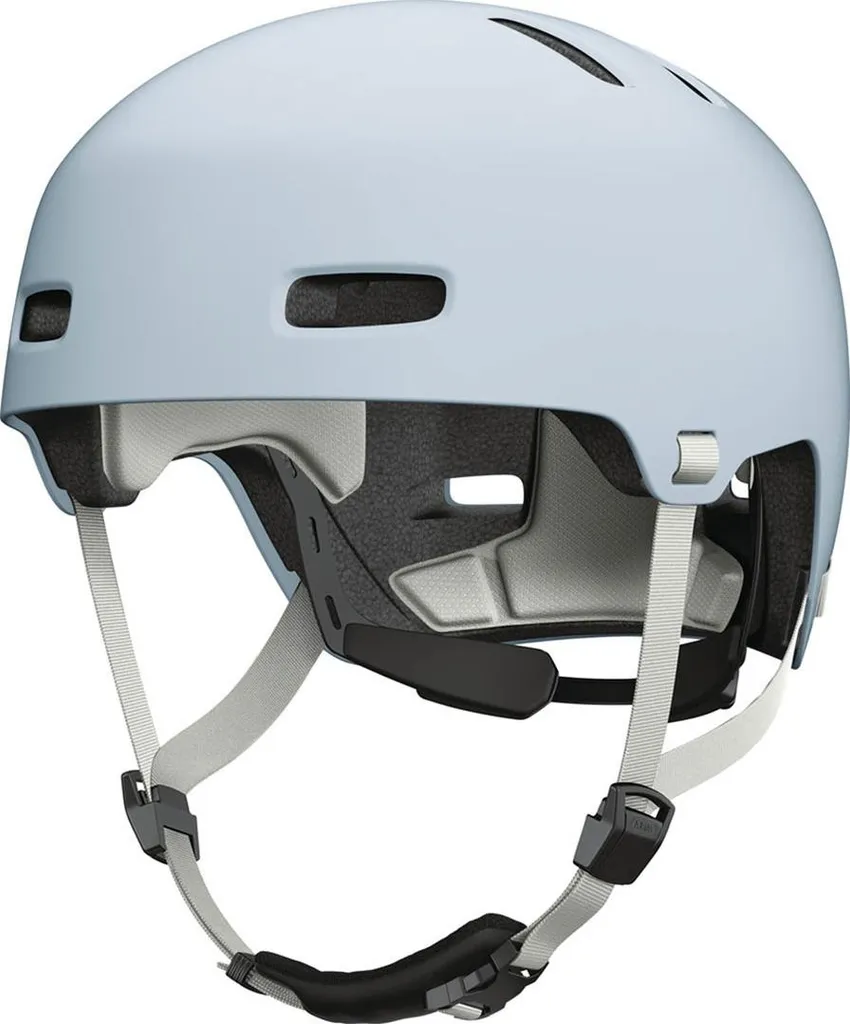 Casque Abus 38053 XOXO Aqua Blue M avec Ventilation Optimisée et EPS