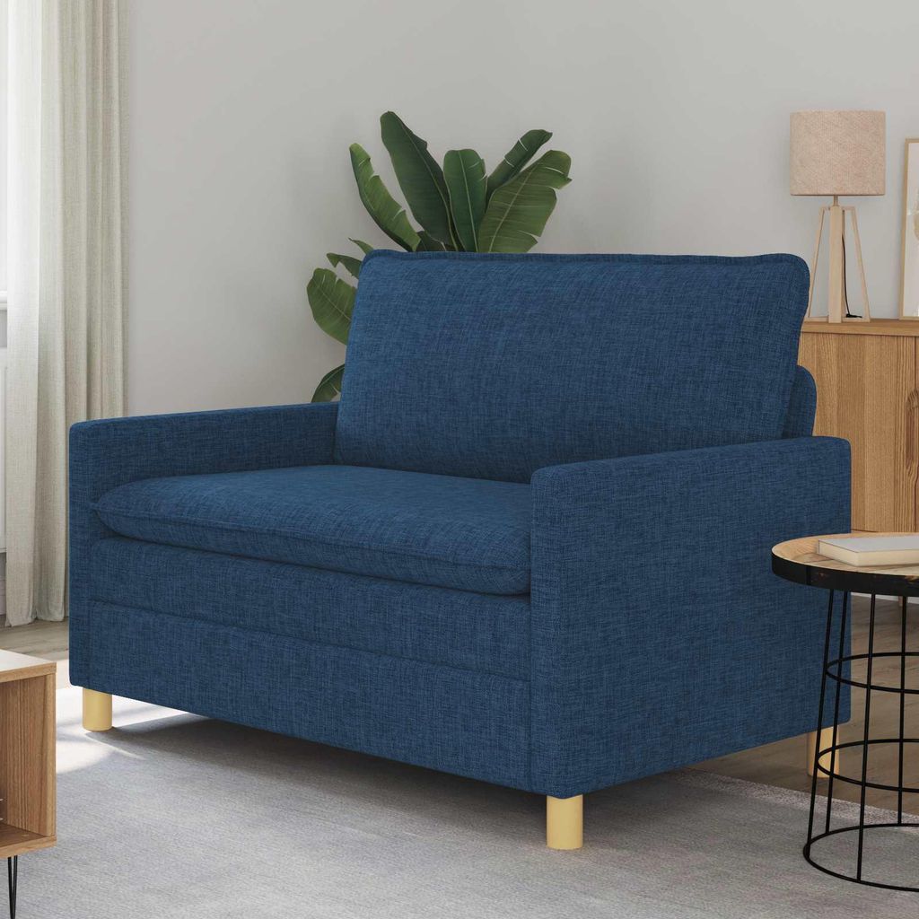 Möbel Sofa Blau StoffKlassische Sofas - Klassische Sofas c7018