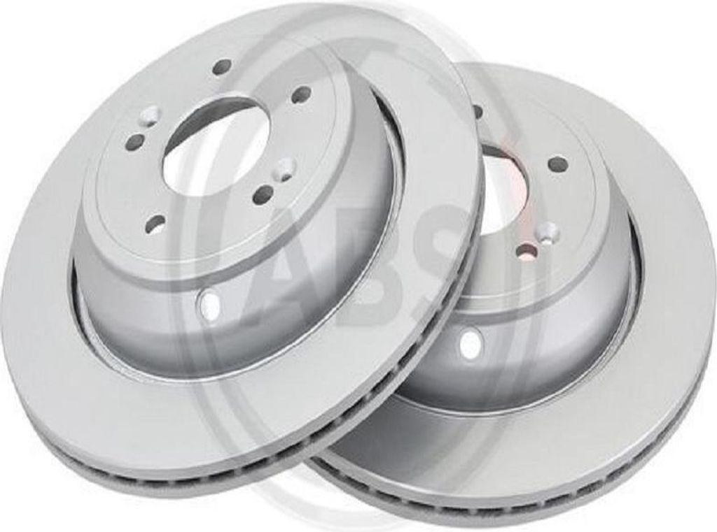 2x A.B.S. Bremsscheibe 18231 für HYUNDAI für GENESIS Coupe 60mm 7 06kg 314mm