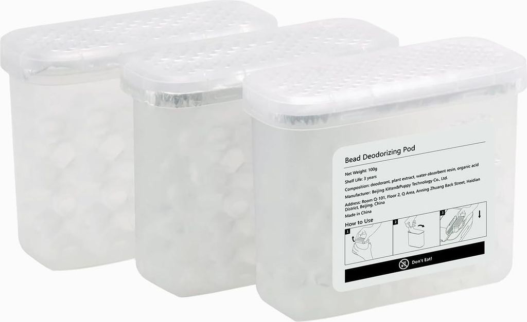 Deodorationskapsel für selbstreinigende Katzenstreu