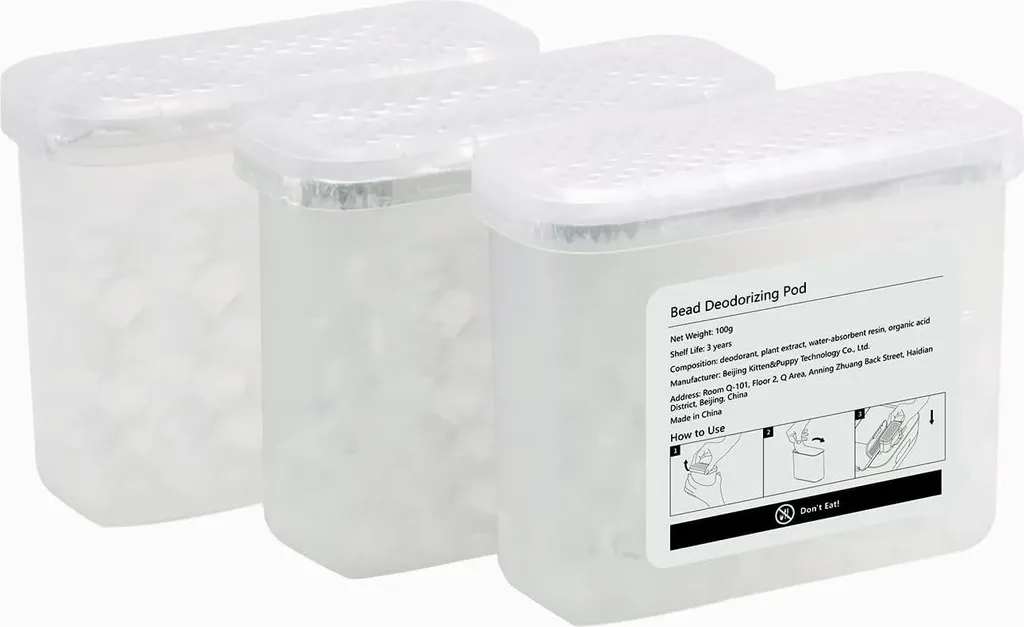 Capsule désodorisation litière chat autonettoyante - Formule haute efficacité