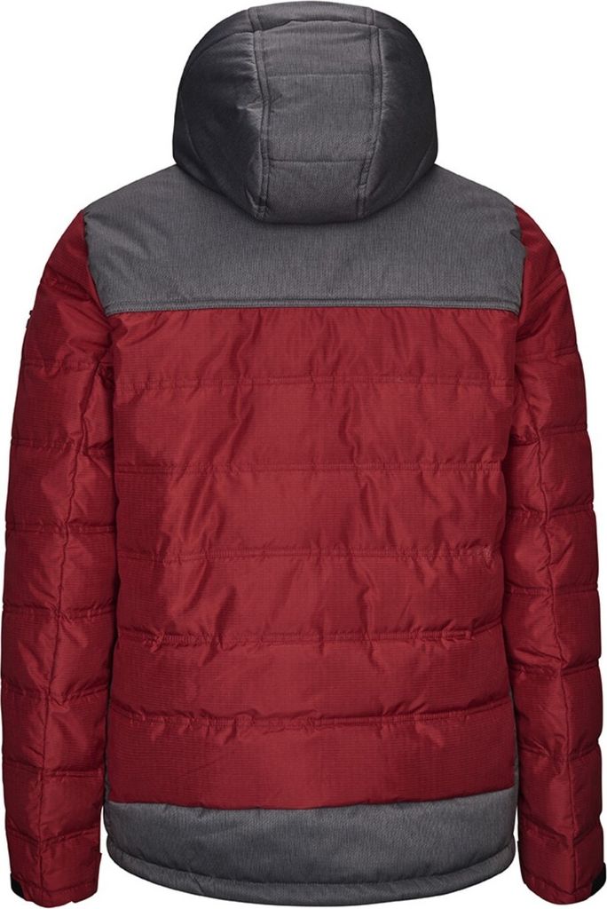 Killtec Steppjacke / Winterjacke für Herren in Daunenoptik mit abnehmbarer Kapuze, Größe:XXL, Farbe:Anthrazit