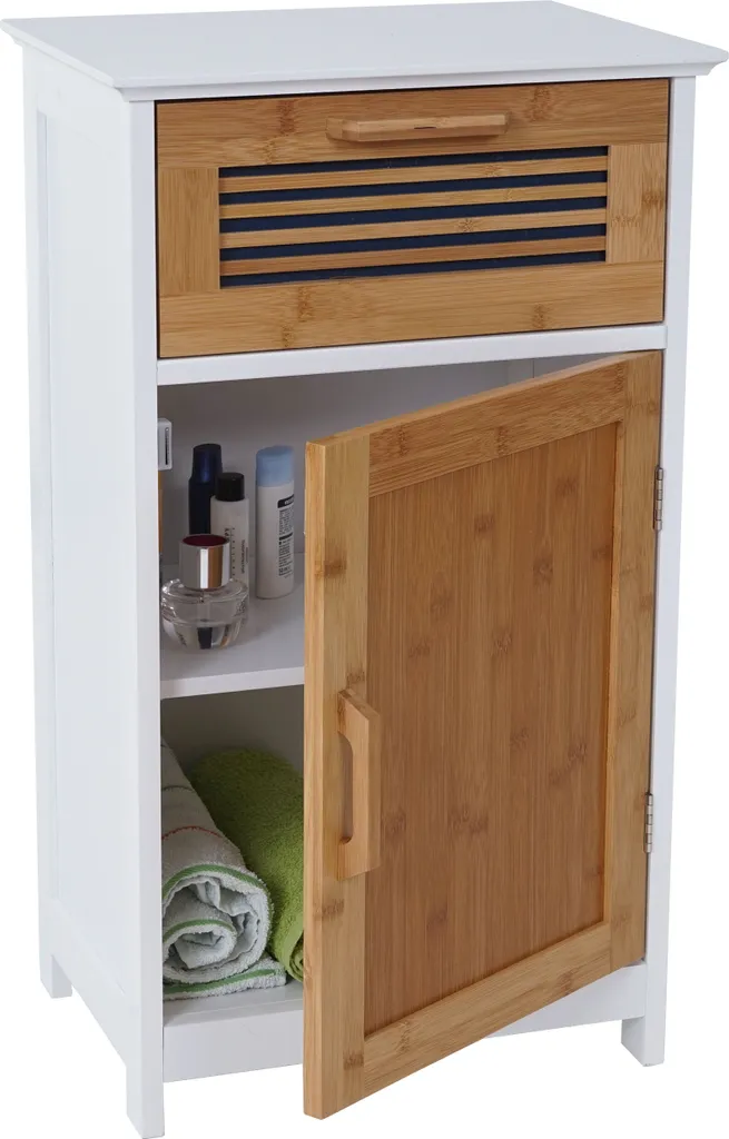 Rangement salle de bain HWC-A85 blanc idéal pour petits espaces