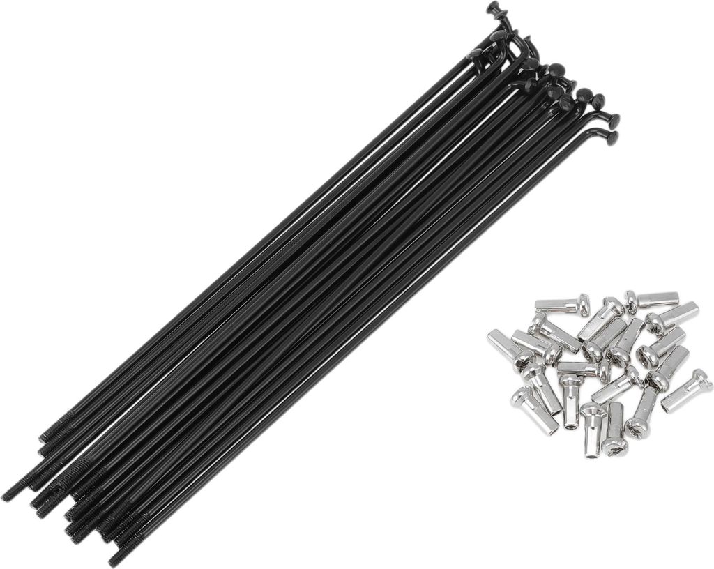 20 Satz 13G Fahrradspeichen 149mm Fahrradradspeichen 304 Edelstahl Schwarz