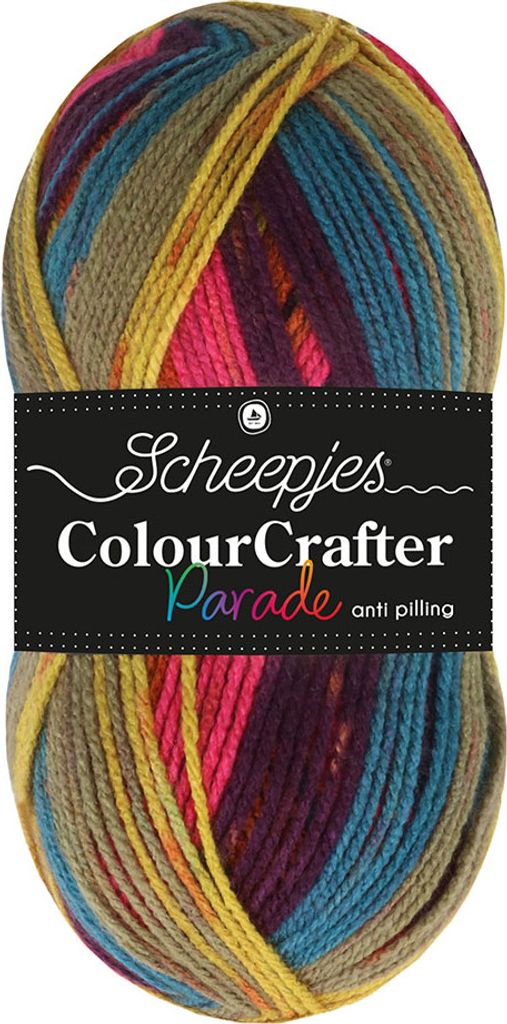 Scheepjes Colour Crafter Parade 100g 609 - Autumn Rainbow