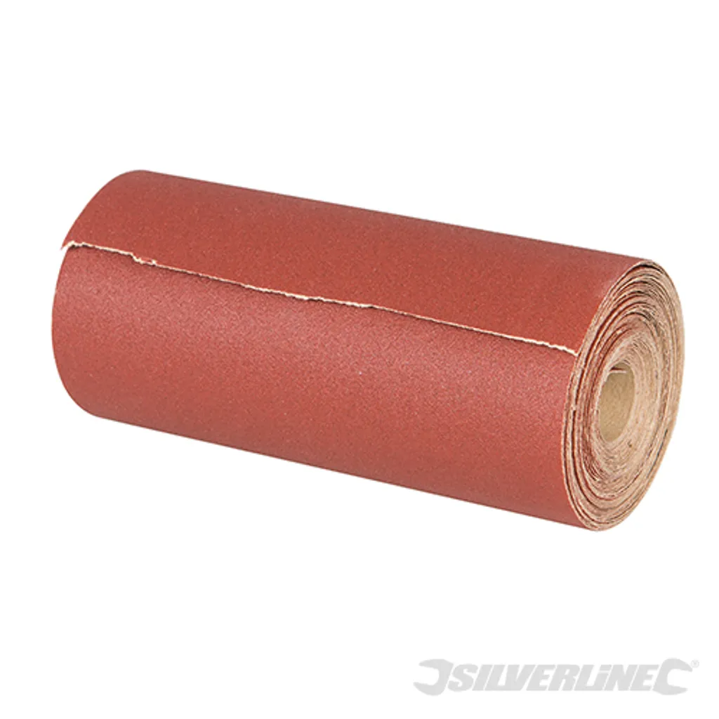 Silverline 686672 Rouleau de papier de verre oxyde aluminium 50 m