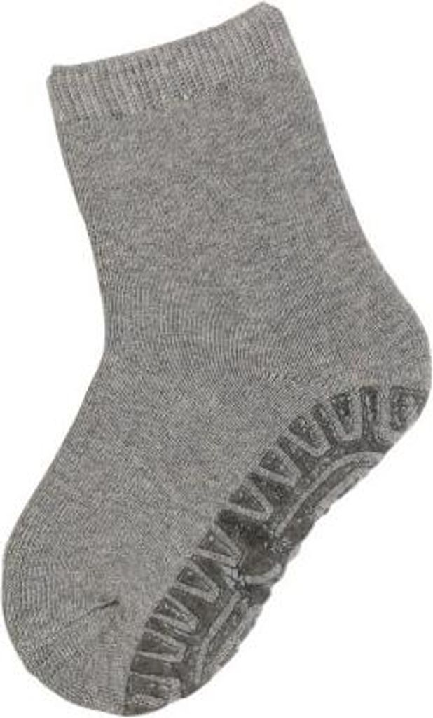 Sterntaler Babysöckchen Fli Fli SOFT uni silber melange 24