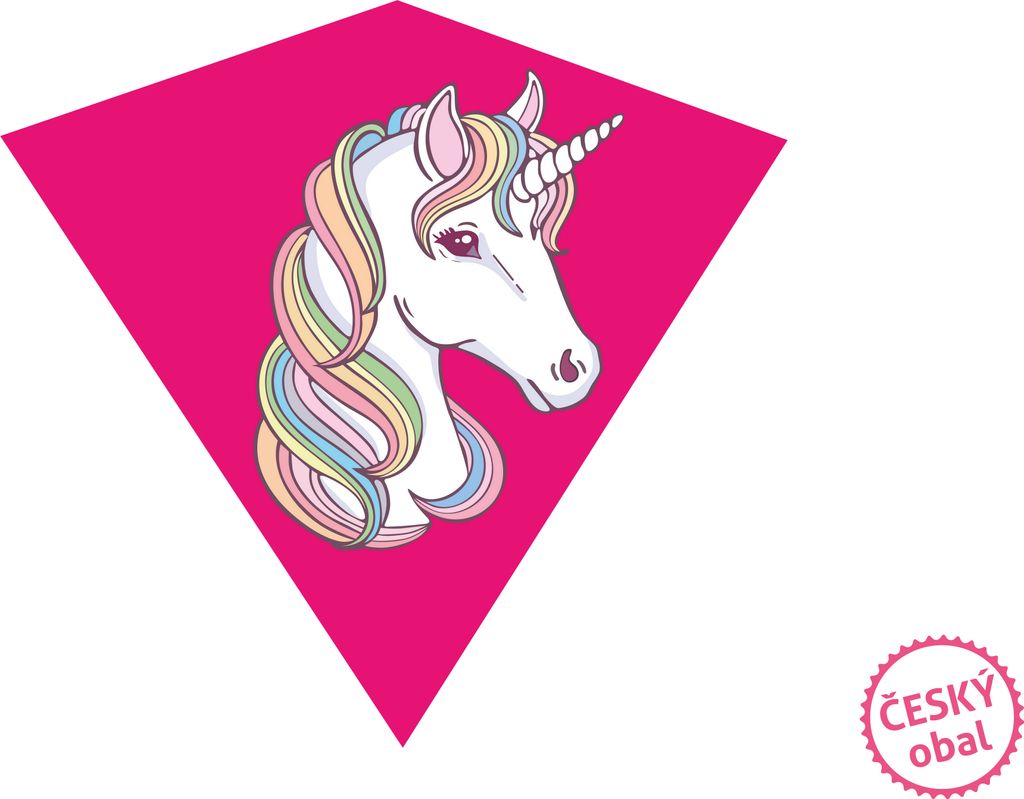 Létající drak jednorožec 68 x 73 cm