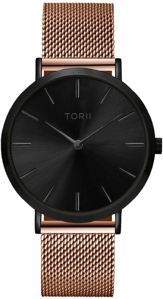 Montre Femme Élégante Rose Or TORII B38RM.BB Cadeau Idéal Style Chic