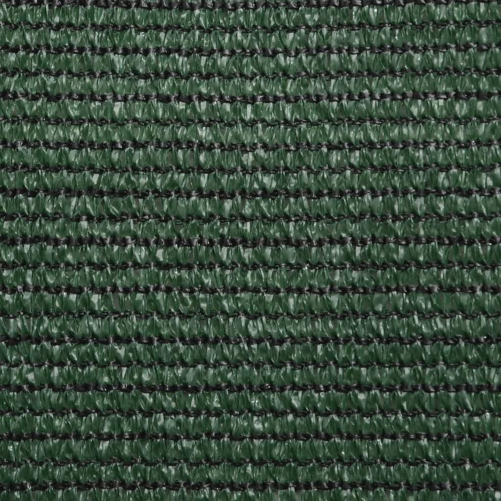 vidaXL Tenda da sole 160 g/m² verde scuro 5x5x5 m HDPE Immagine del prodotto 