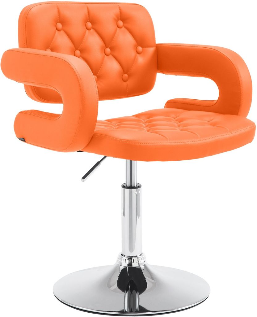 CLP Lounger Dublin Kunstleder mit Armlehne,orange
