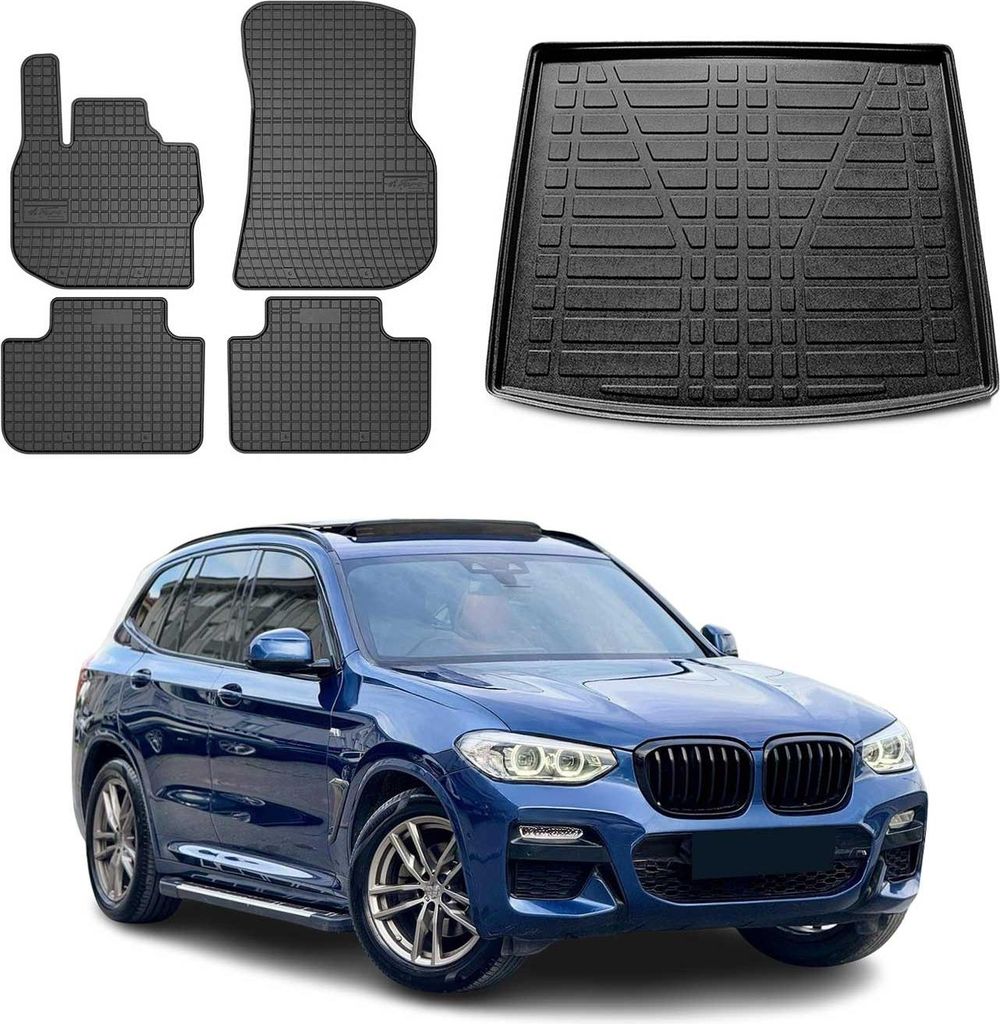 Fußmatten & Kofferraumwanne Set für BMW X3 G01 2017-2024 Immagine del prodotto 