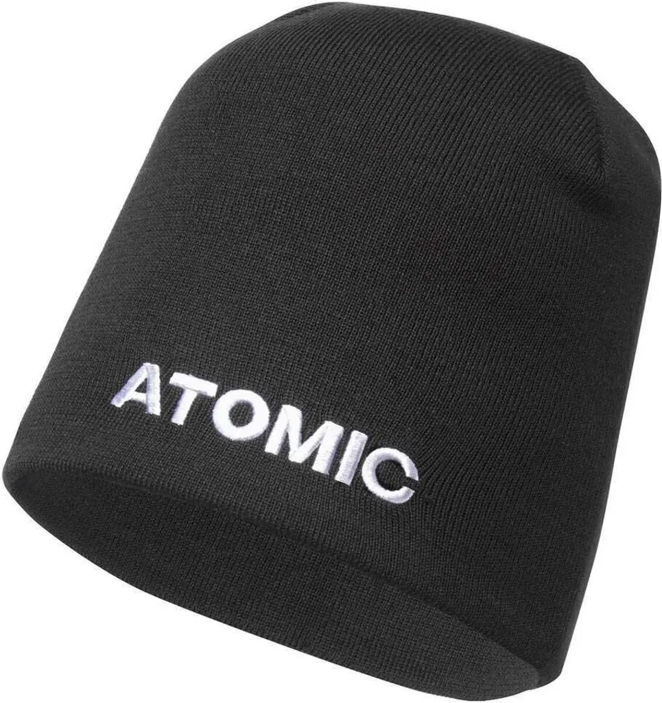 Bonnet de ski en maille Atomic Alps Beanie noir - Bonnet hiver stretch