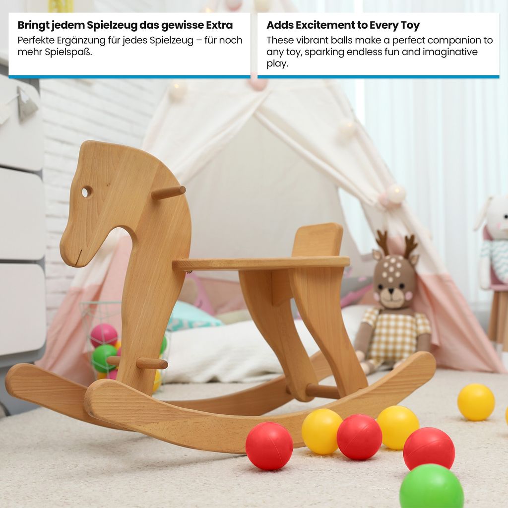 Infantastic® Babybälle für Bällebad - 100 Stück, Ø 5.5cm, Produktbild 3