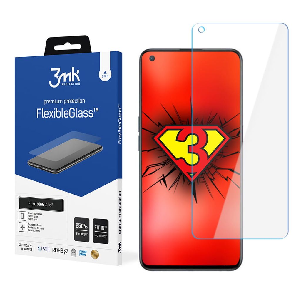 3mk Display Hybridglas FlexibleGlass für OnePlus Nord CE 5G 0,3mm 7H