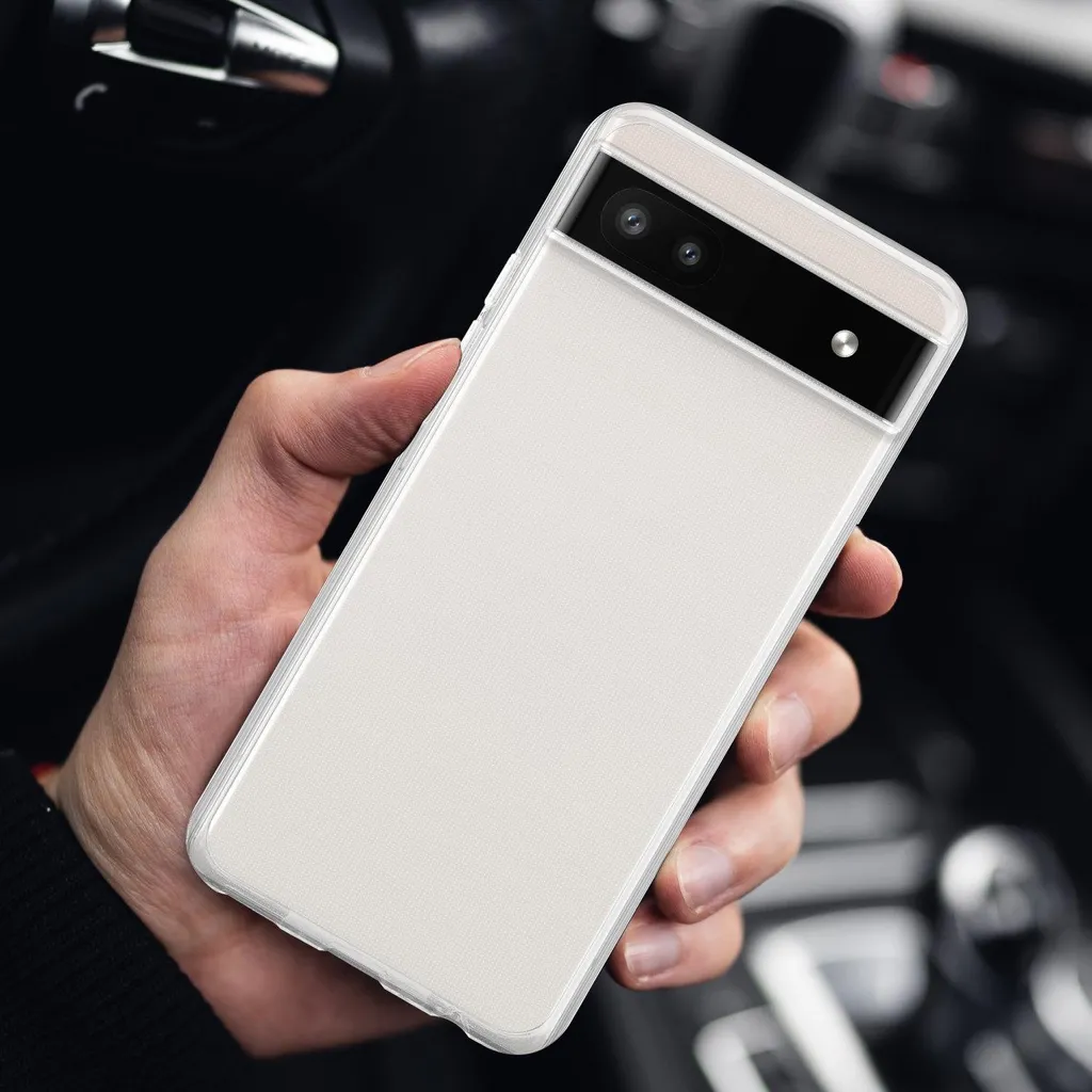 Cover in Gel di Silicone per Google Pixel 6a, Extra-sottile 0,3 mm