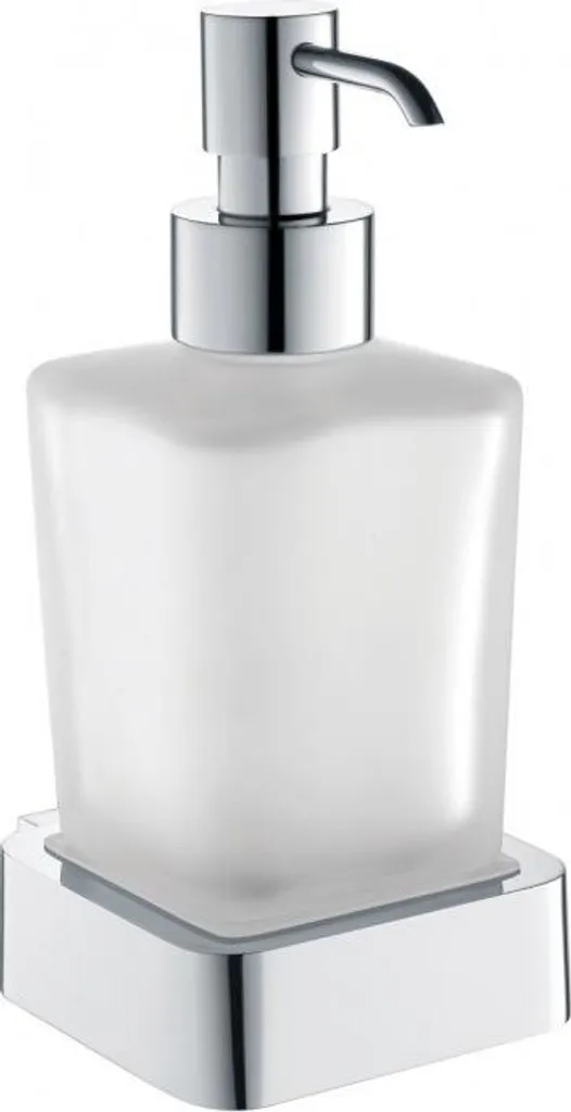 Distributeur SOLO 250ml en verre et laiton chromé anti-corrosion