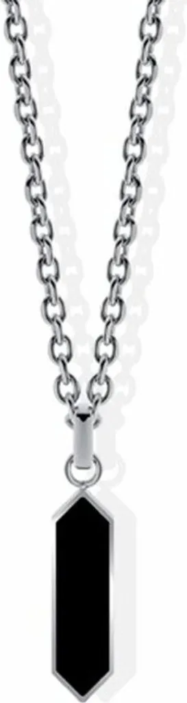 Pendentif Liu Jo MLJ594 Noir : le cadeau idéal anti-ternissement