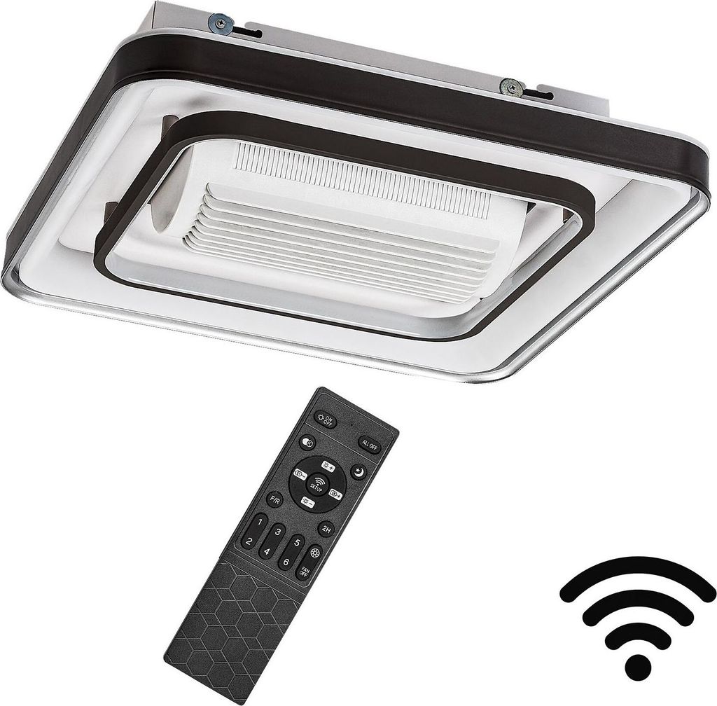 Lampa sufitowa z wentylatorem - Lampowentylator WiFi LED Zdjęcie produktu 