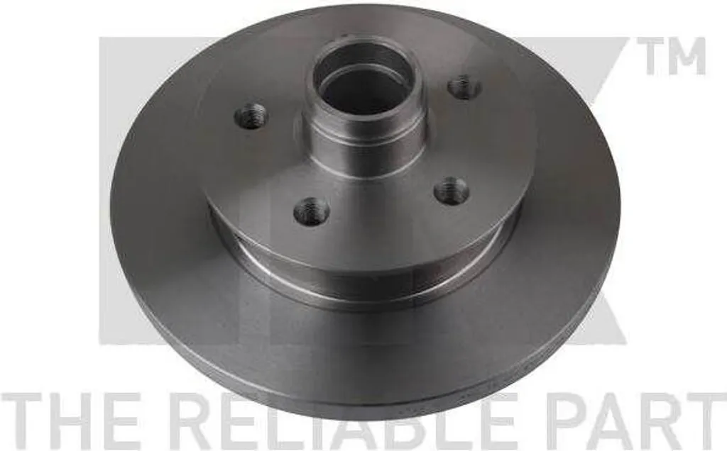 Kit 2 disques de frein NK 204727 pour un freinage sécurisé en 258 mm