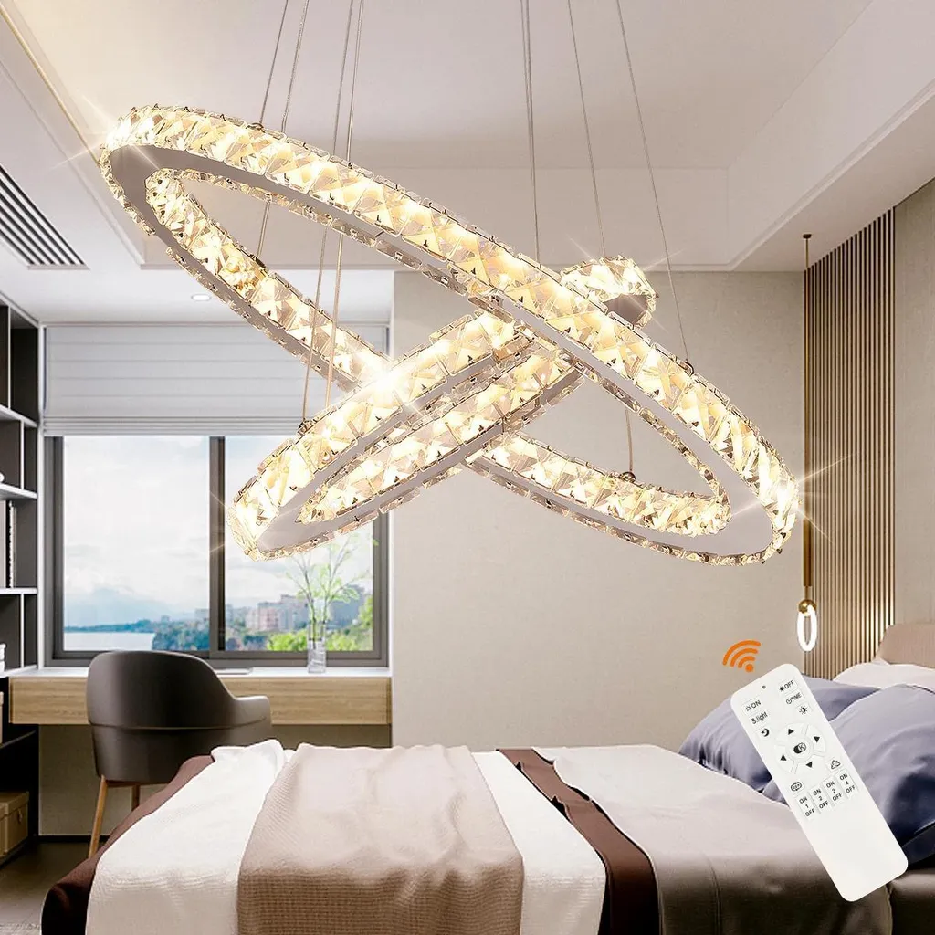 Éclairage de salon LED 45W réglable 60x45cm pour ambiance personnalisée