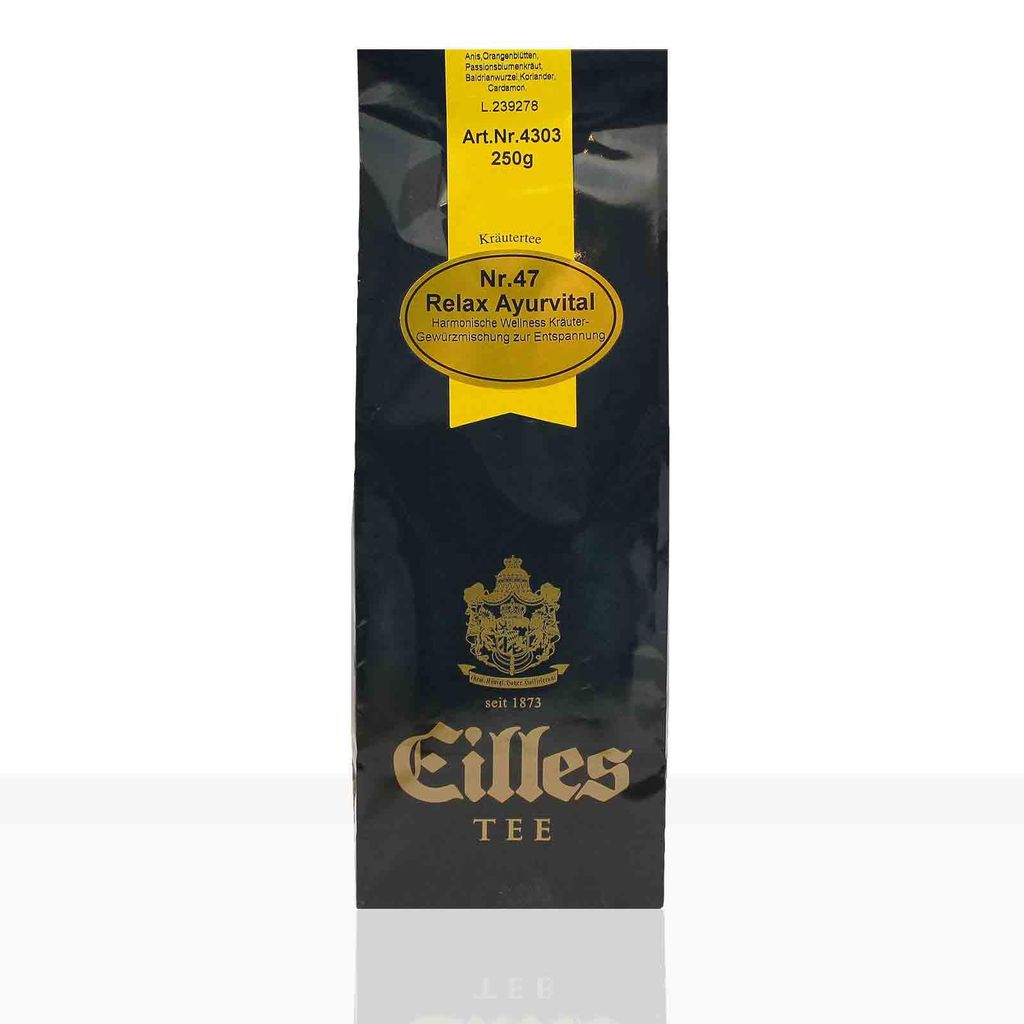 EILLES Tee Relax Ayurvital mit Ingwer Nr. 47, 250g loser Produktbild 