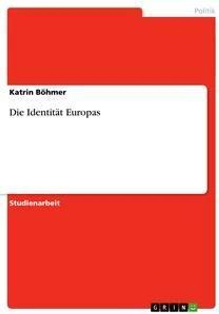Die Identität Europas