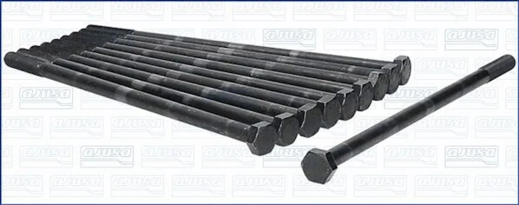 Kit de vis de culasse M12 AJUSA 81011700 pour Renault Espace 2