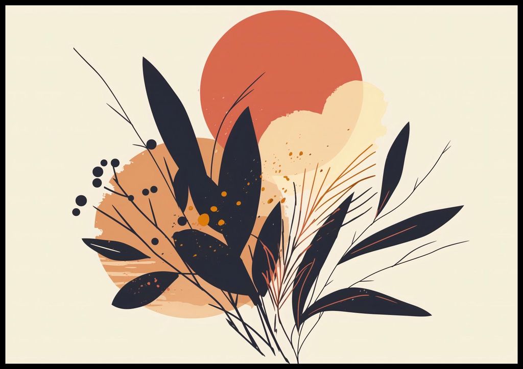 Plakat 100x70cm Westen in Farbe