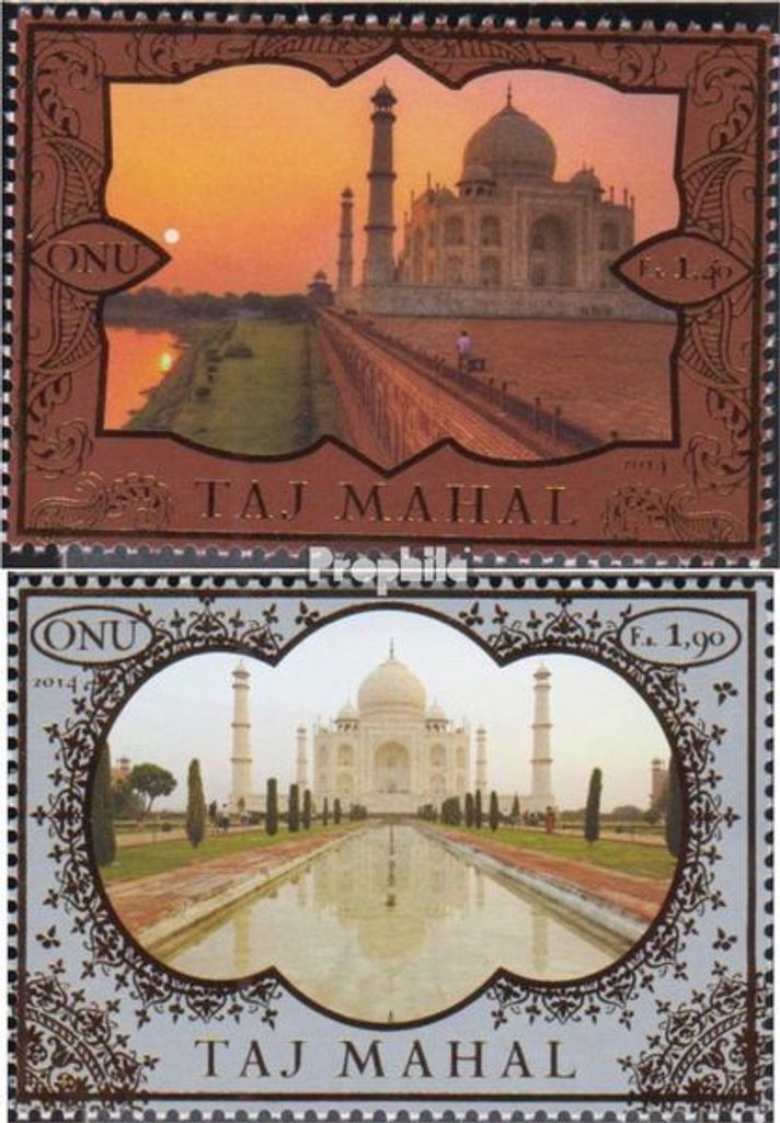 Briefmarken UNO - Genf 2014 Mi 862-863 (kompl.Ausg.) Produktbild 