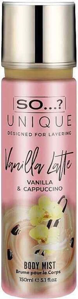 So Unique - Körperspray - Vanilla Latte 150ml Produktbild 