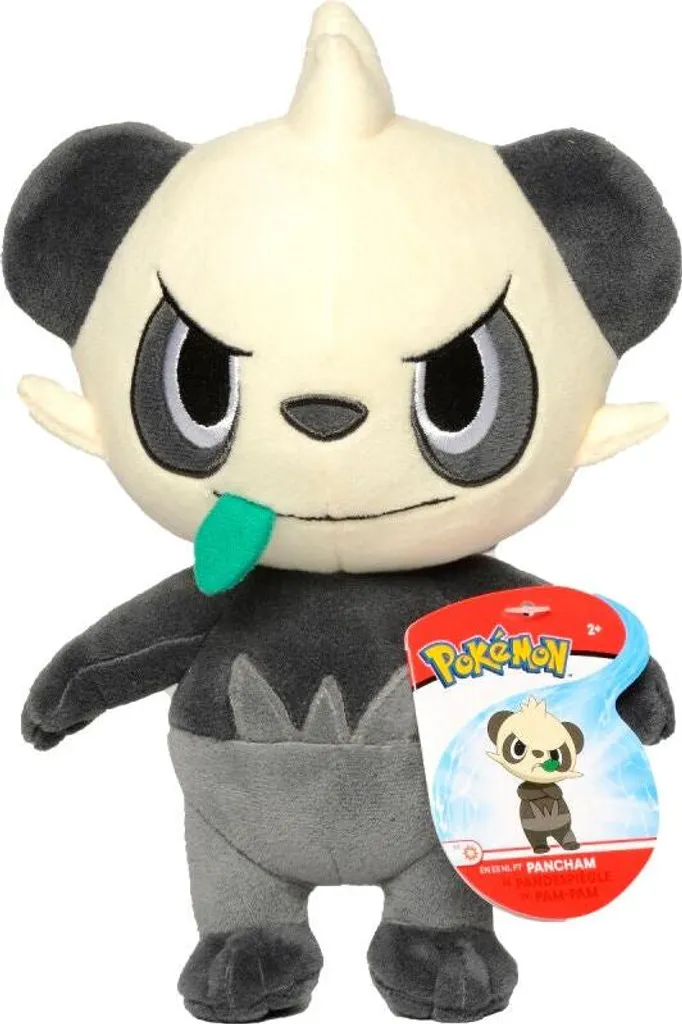 Peluche Pancham Pokémon 21 cm : Idéale pour Décoration et Cadeau