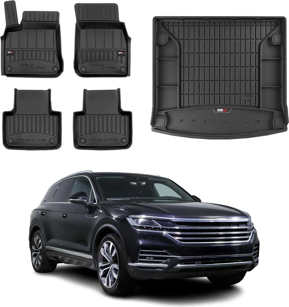 OMAC set tappetini e fodera bagagliaio per VW Touareg Immagine del prodotto 