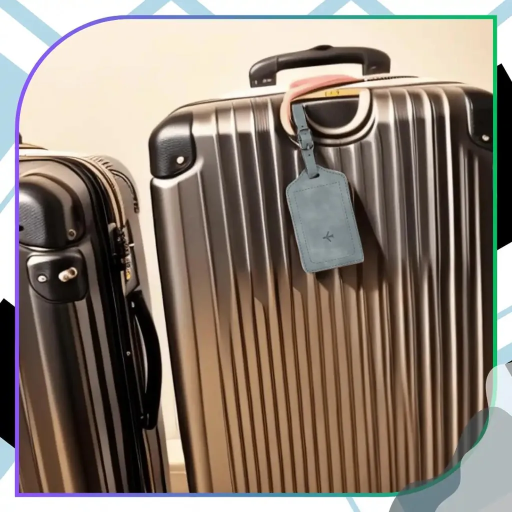 EDIBAZZAR | Set da viaggio grigio copri passaporto e portafoglio da viaggio - 4