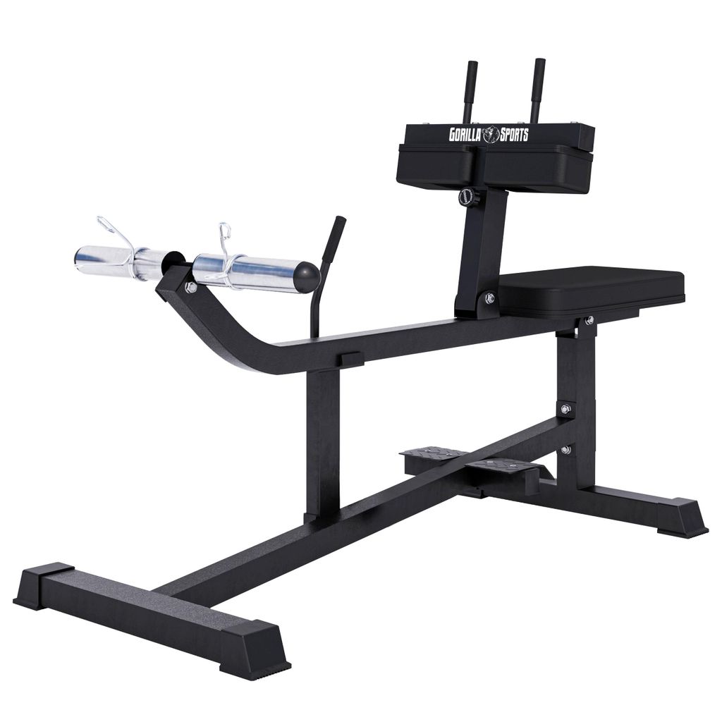 GORILLA SPORTS® Wadenmaschine - 126 x 61 x 100 cm, 5-Fach Produktbild 