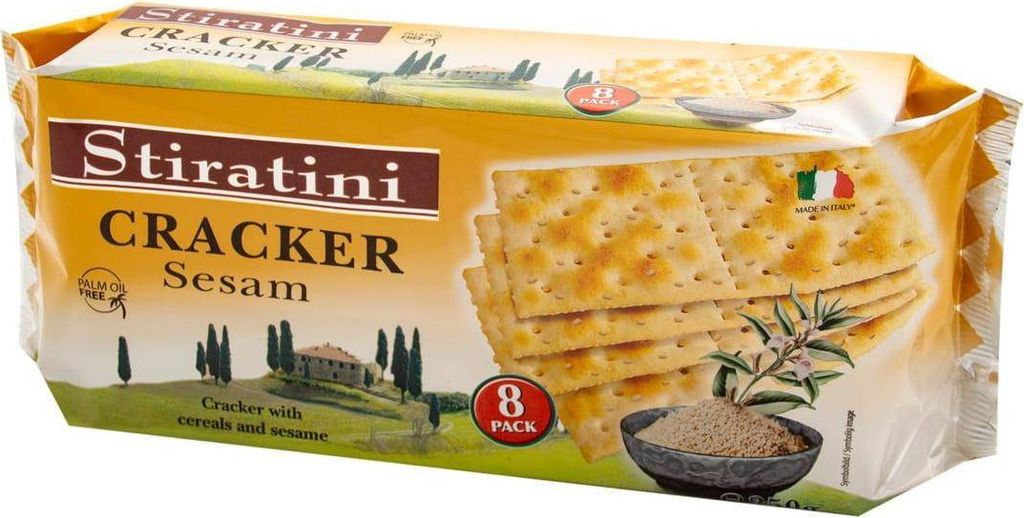 Stiratini-Cracker mit Sesam 250 g Produktbild 