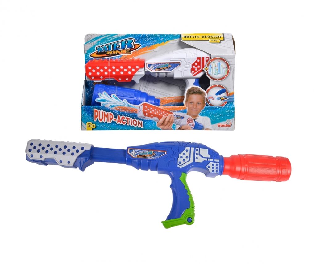 Simba Wasserpistole Bottle Blaster - Waterzone Flaschen Wasser Pistole