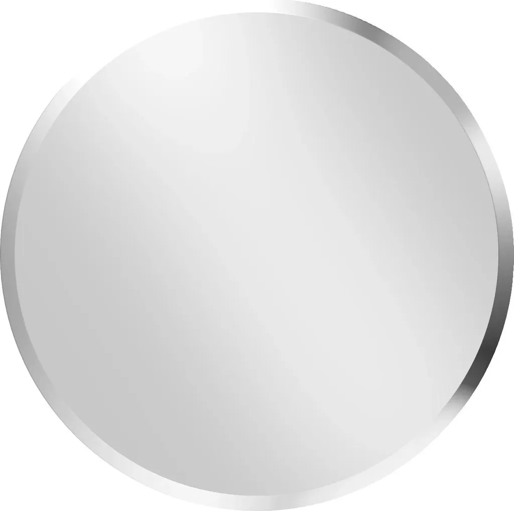 Specchio Rotondo Design 60cm Senza Cornice - Estetica Minimal Bagno
