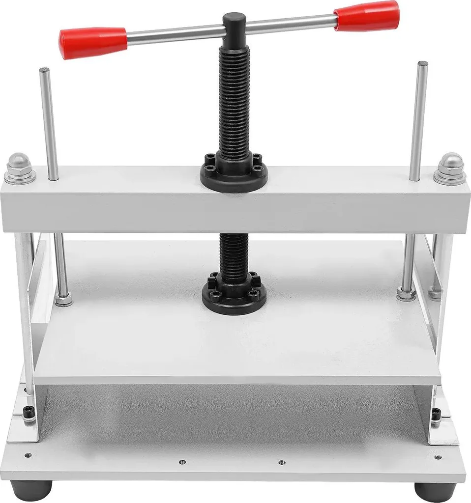 Presse de reliure professionnelle A4 - Épaisseur 14,5 cm - 1500 kg