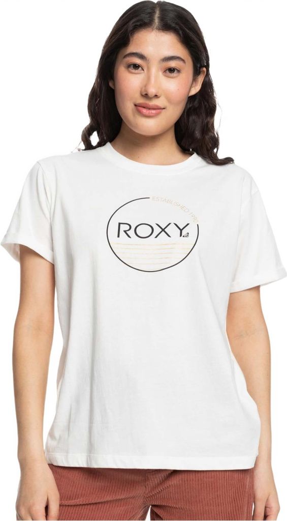 Roxy Damen T-Shirt Noon Ocean Tee weiß : XL Größe: XL