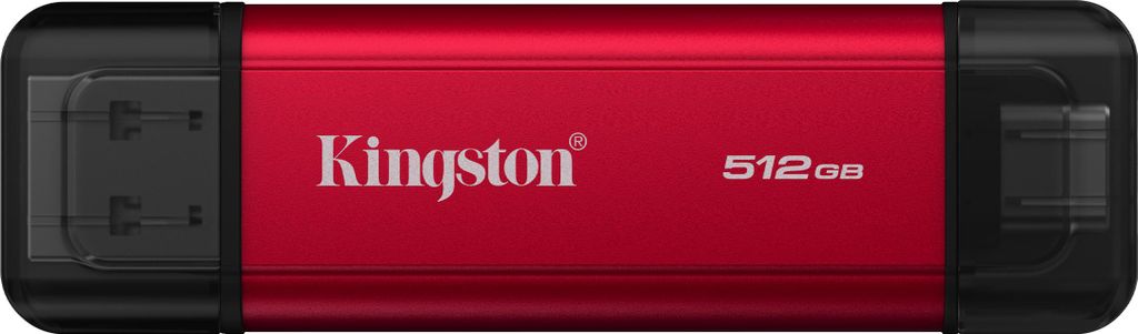 Kingston Technology 512GB Tragbare SSD mit Dual USB-A/C, Produktbild 