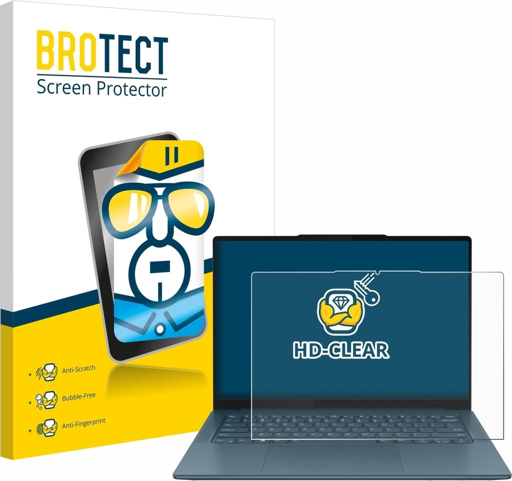 Für Lenovo Yoga Pro 7 Gen 9 14" Touch Schutzfolie BROTECT Produktbild 