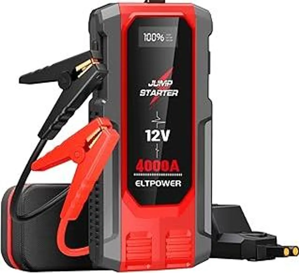 ELTPOWER 4000A Booster Auto 12V: Il Tuo Angelo Custode On-The-Road