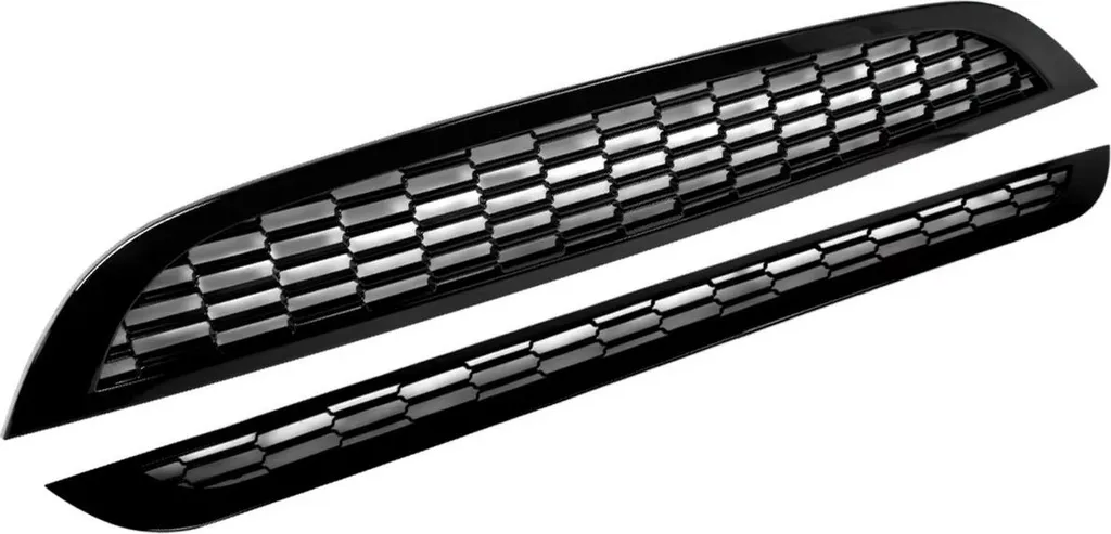 Grille de Pare-chocs Racing en ABS Noir pour Mini Cooper 2002 à 2006