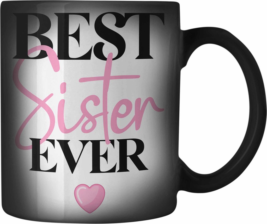 Trendation - Best Sister Ever Farbwechsel Zauber-Tasse Produktbild 
